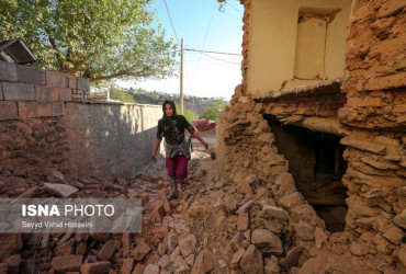 زلزله کرمانشاه در سومین روز
